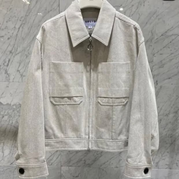 솔리드옴므 그레이 데님 자켓 48