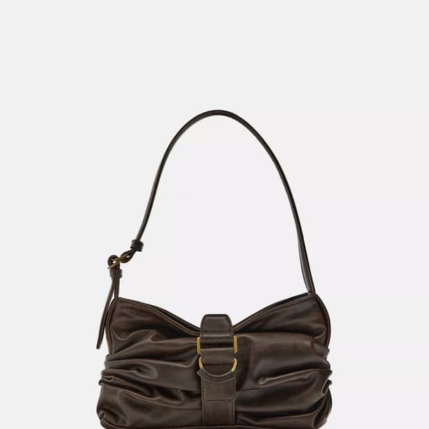 자라 버클 숄더백 