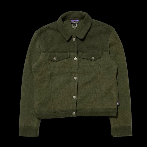 Patagonia 파타고니아 오가닉 플리스 딥 카키 자