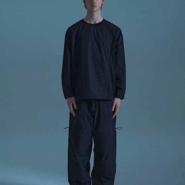 [Prt blank] nylon string pullover