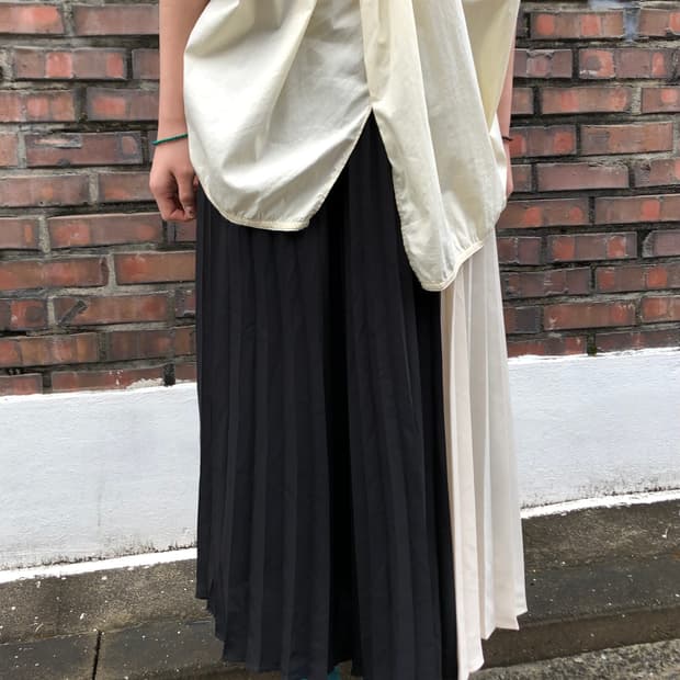 Karl Lagerfeld Chiffon Pleats Skirt