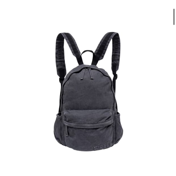 감마갤러리 빈티지 워싱 백팩 (차콜)