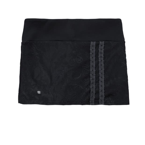 미애 Floral Jacquard Set-up (Skirt) (Black