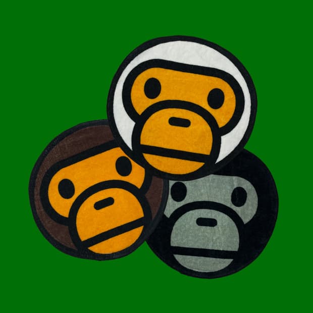 베이프 마일로 헤드 핸드타월 세트