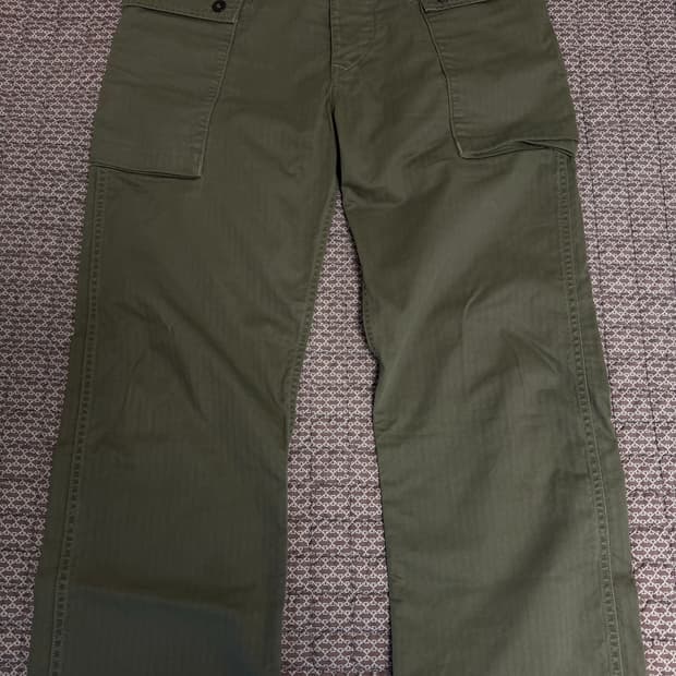 RRL 헤링본 몽키팬츠