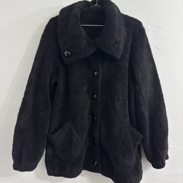 plant blend fleece coat