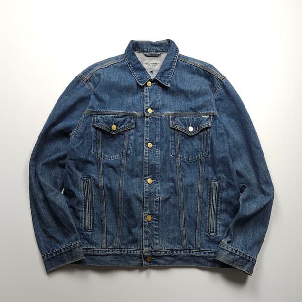 칼하트 wip 웨스턴 데님 트러커 자켓 (XL)