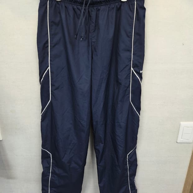 나이키 올드스쿨 빈티지 로고 방풍 트랙팬츠 m L