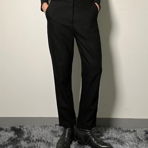 16fw 아크네 스튜디오 페이스 울 슬랙스 46