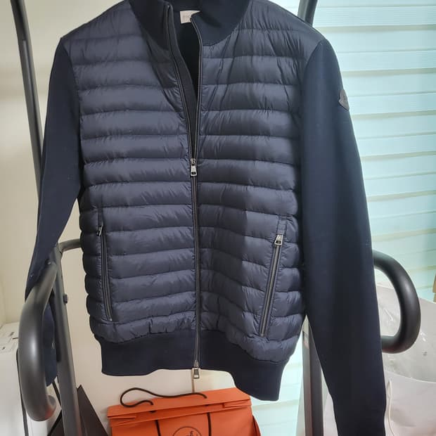 25FW 몽클레어 트리콧 니트패딩 L