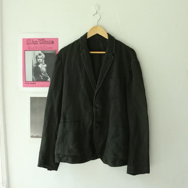 닐바렛 카키 블레이저 자켓