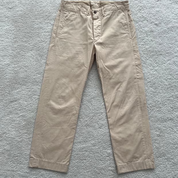 더블알엘 오피서 치노 베이지