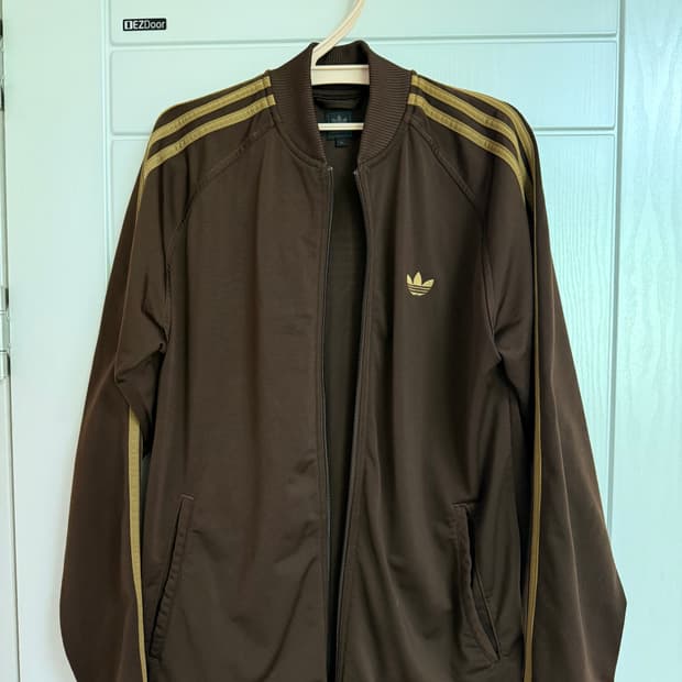 아디다스 브라운 져지