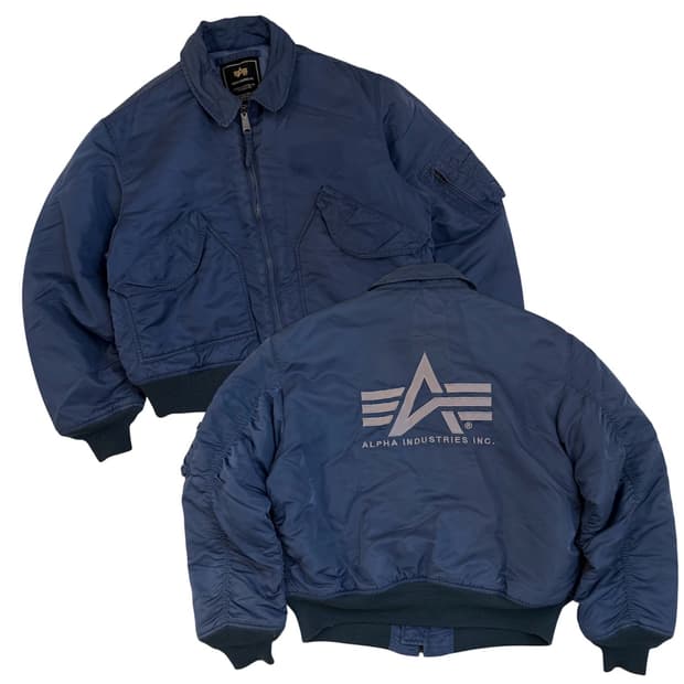 90s 알파인더스트리 CWU-45/P 플라이트 항공점퍼
