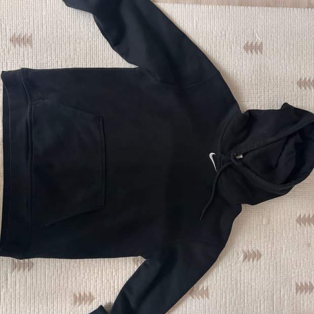 나이키 로고 후드티