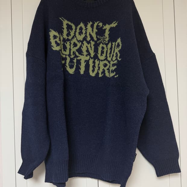 XL 아조바이아조 니트 네이비