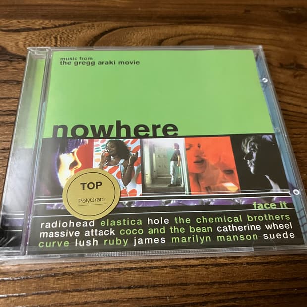 90년대 영화 어디에도없는영화 OST 영화음악 라이센스 초판 미개봉 CD