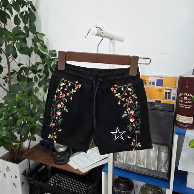 버버리 키즈 프린팅 코튼 쇼츠 3Y