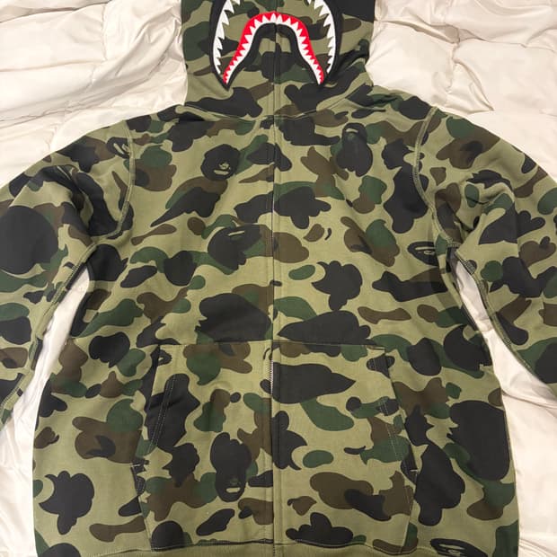 [최상급] M 베이프 샤크후드 녹계 그린