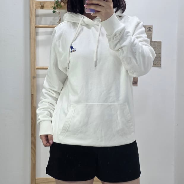 [프립]M/캉골 후드티 화이트