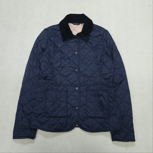 바버 데브론 퀼팅 자켓 uk8