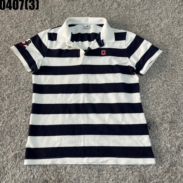 와이드앵글 스트라이프 반팔티셔츠