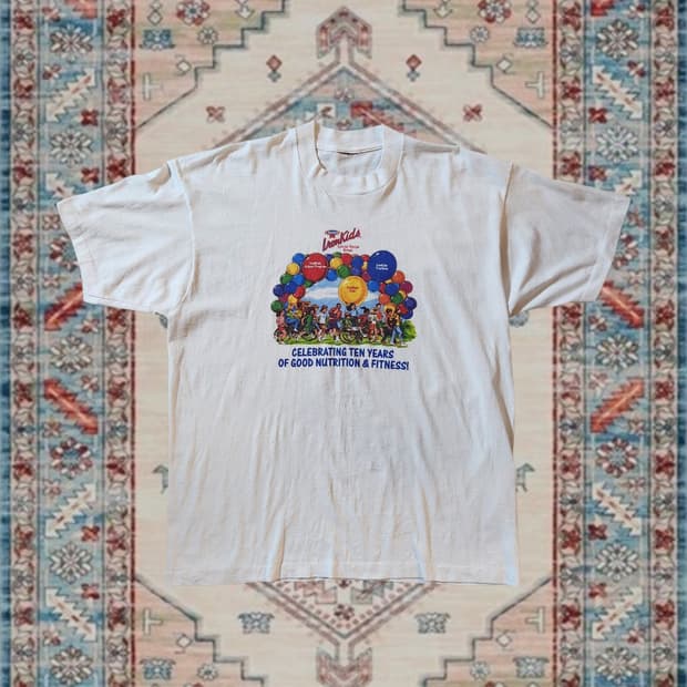 90s 아이언 키즈 브레드 싱글스티치 티셔츠