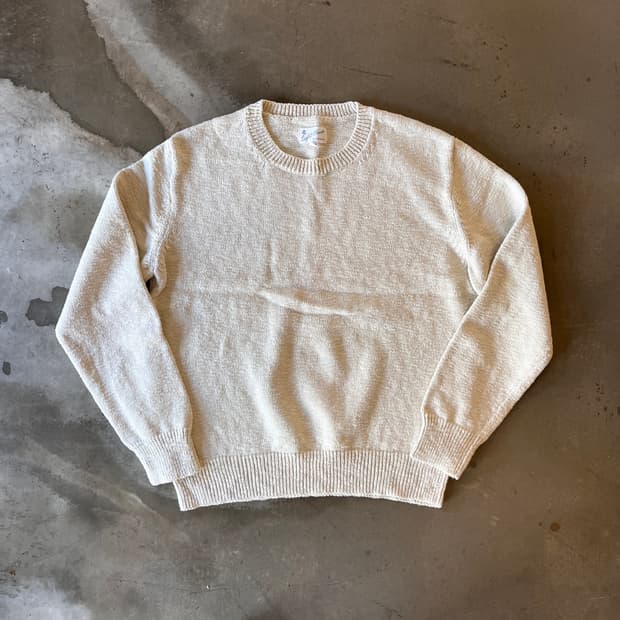 리얼맥코이 크루넥 니트