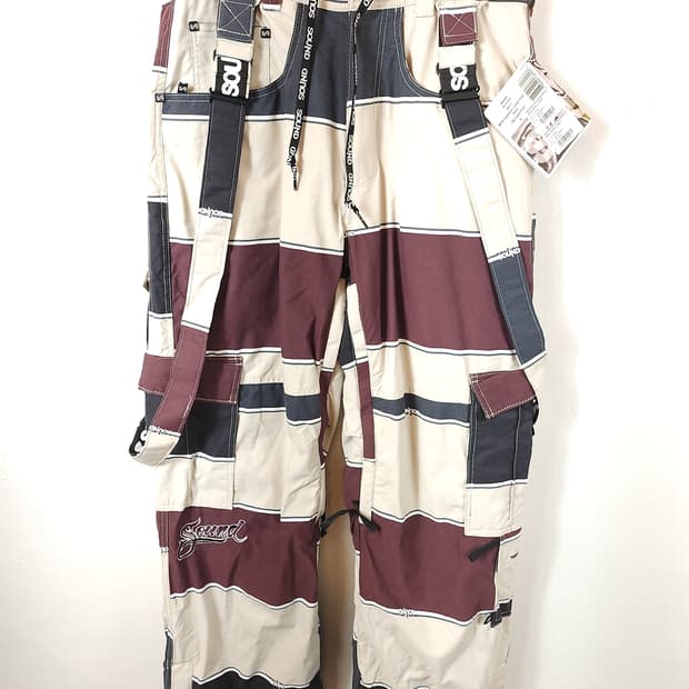 Sound 남성용 FM 시그니처 카고 스키.보드팬츠 새제품