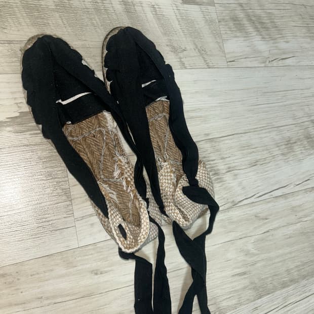 스페인 빈티지 플랫슈즈, 샌들