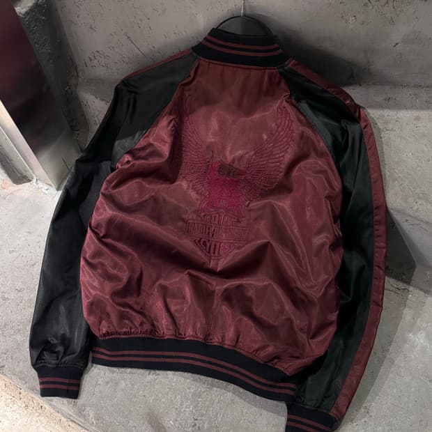 할리데이비슨 자수 수베니어 스카쟌 