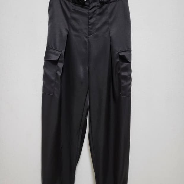 수입제품 새틴 밴딩 루즈핏 팬츠 새제품/free