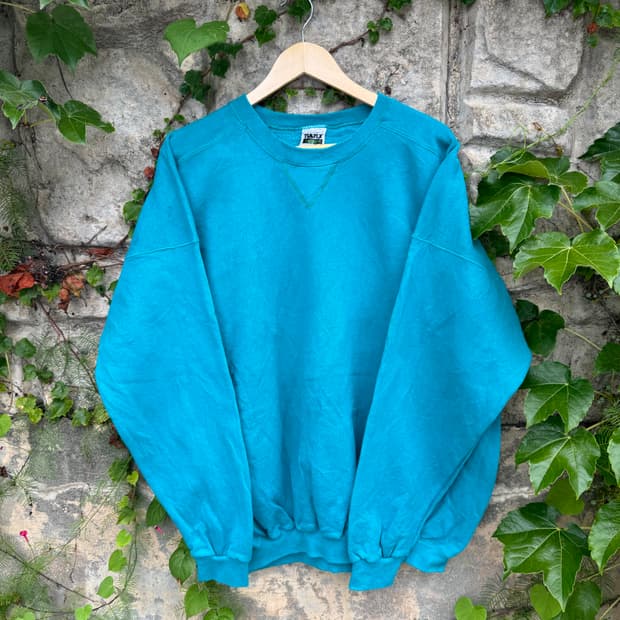90s tultex 무지 헤비코튼 made in usa 맨투맨 스웻셔츠