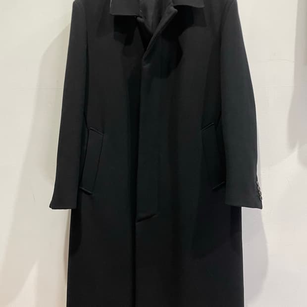 루이비통 블랙 롱 울 코트 50 정품