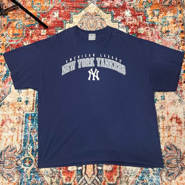 [2XL] MLB 뉴욕 양키스 프린팅 반팔
