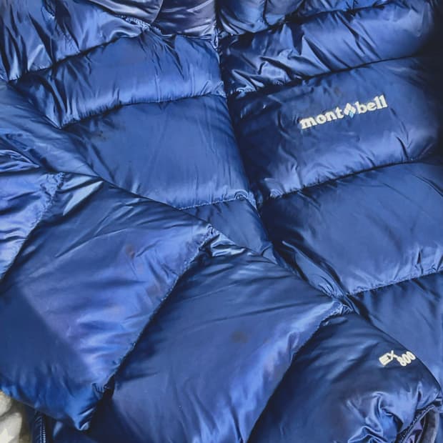 몽벨 montbell 라이트 알파인 다운 파카 M