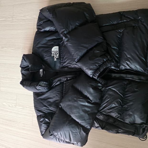 노스페이스 눕시 하이브리드 패딩 L