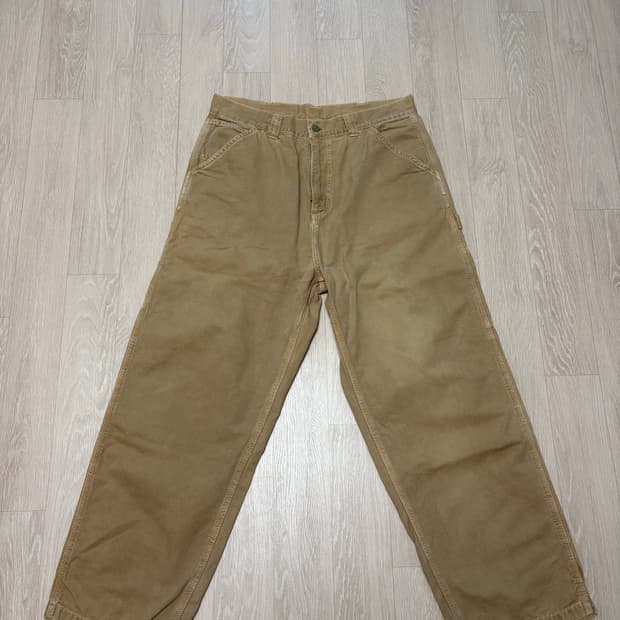 칼하트 OG 싱글 니 팬츠 M (피넛)