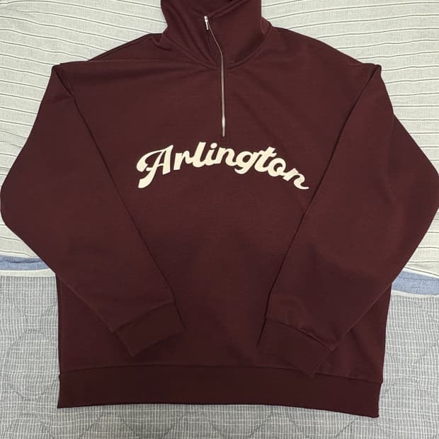 폴햄  아노락 버건디 맨투맨