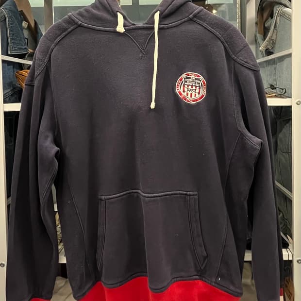 00s 폴로 랄프로렌 네이비 후드티