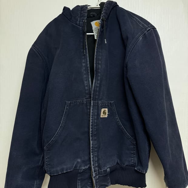 칼하트 네이비 블루종 빈티지 자켛
