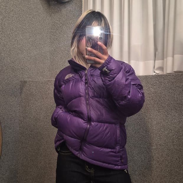 THE NORTH FACE PURPLE NUTPSE PADDING 
