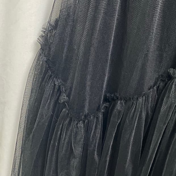 블랙 샤 스커트 고딕 펑크 고스 y2k 그런지 페어리