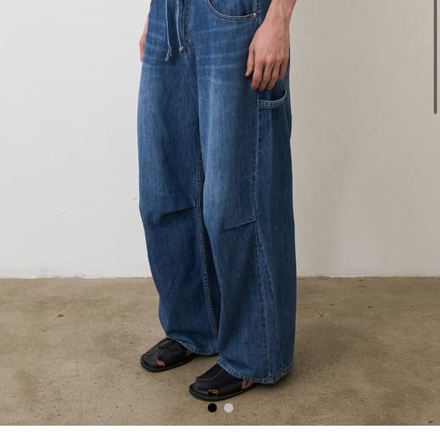 [1]노운 easy denim pants 