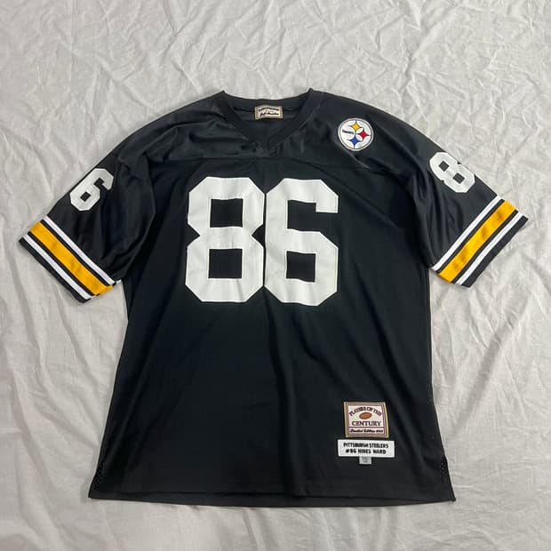 제프 해밀턴 NFL 피츠버그 스틸러스 #86 워드 져지