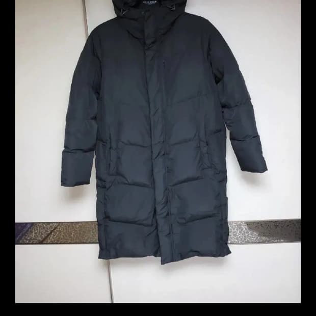 정품] 지오지아 거위털 롱패딩100