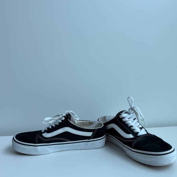 Vans Old Skool 블랙 스니커즈 250 (남여공용)