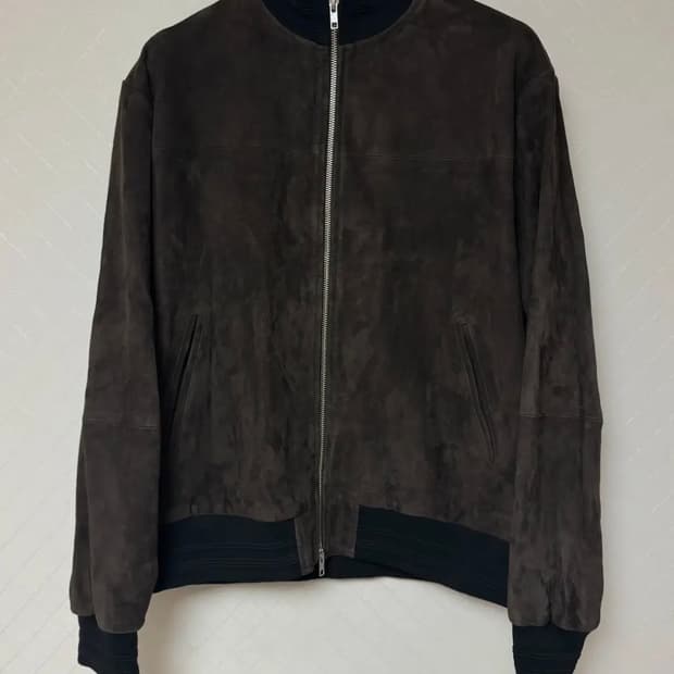 유스 스웨이드 트랙 자켓 브라운 M 판매