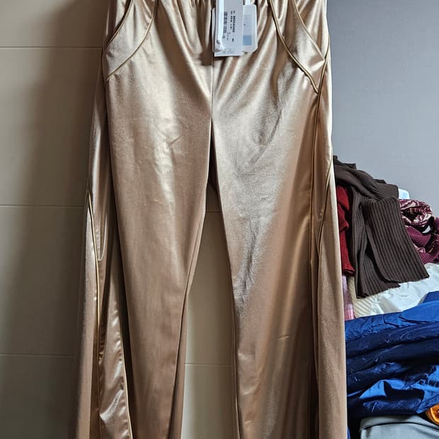 마르지엘라 프라다 천 팬츠 바지 새틴 75만