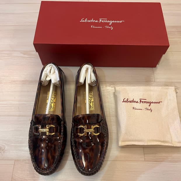 Ferragamo 페라가모 Saba 사바 드라이빙 슈즈_7 사이즈 